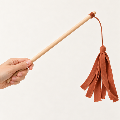 Fabric Cat Teaser Wand — feature view