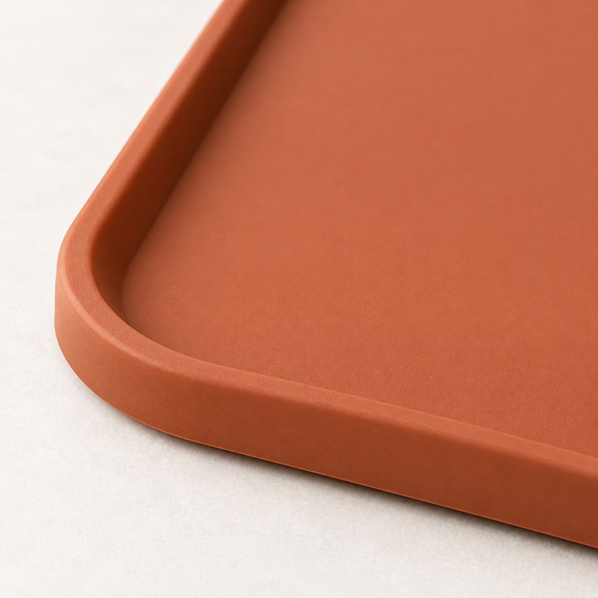 Raised-Edge Feeding Mat — detail view