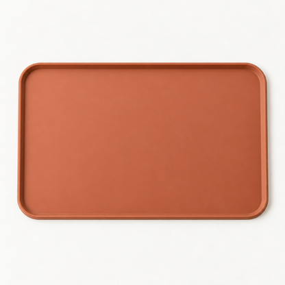 Raised-Edge Feeding Mat — overview view