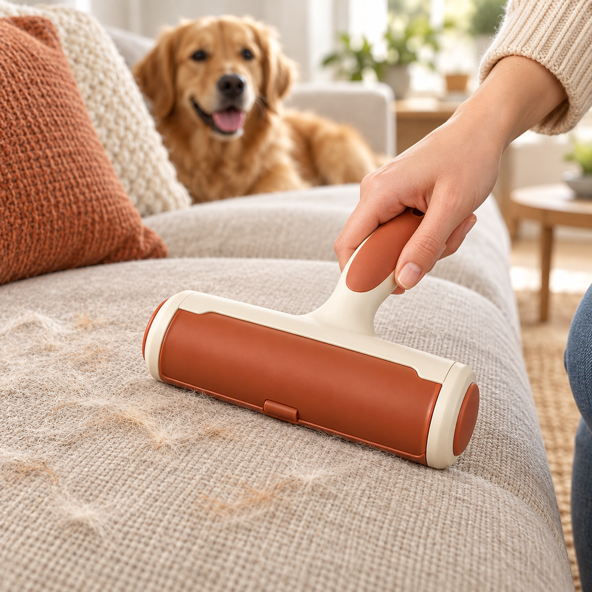 Reusable Pet Hair Roller