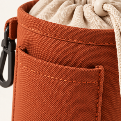 Treat Pouch with Waist Clip — detail view